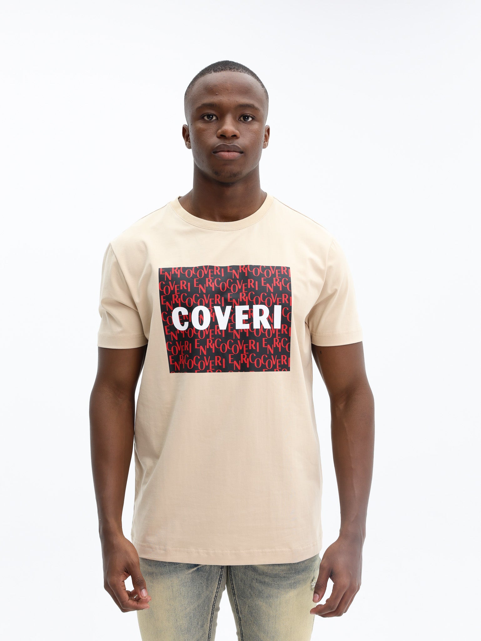 Enrico Coveri T-Shirt 2 Packs Khaki